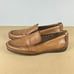 Mephisto Edlef Cool-Air Slip On Leather Loafers Mens 11 Tan Brown Comfort