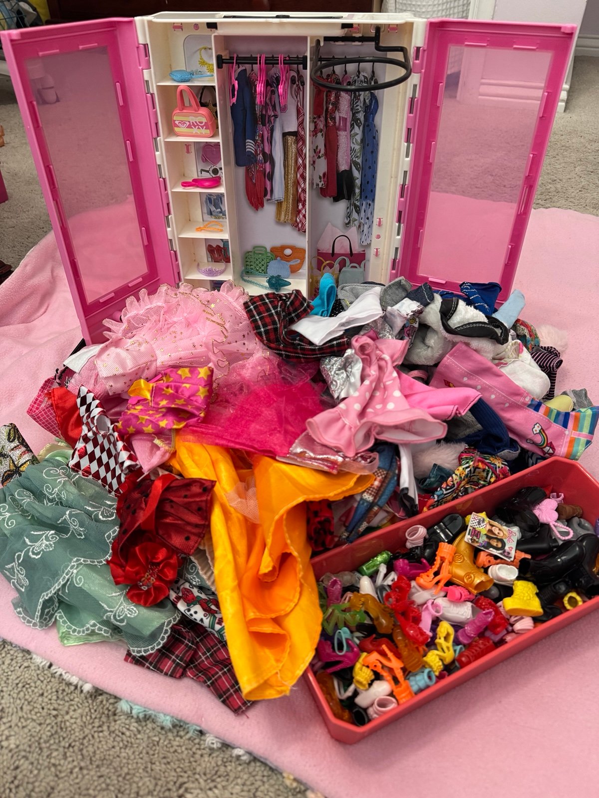 Huge Barbie collection