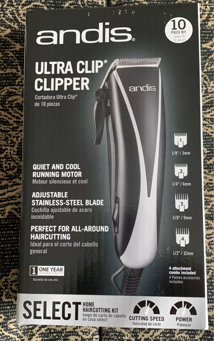 Andis ultra clip clipper (10 peice set)