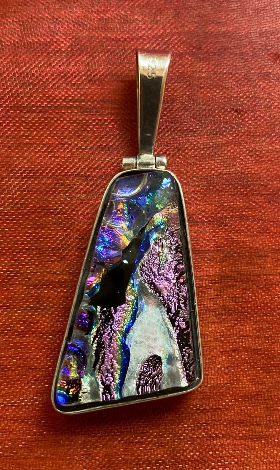 DICHROIC GLASS .925 Pendant