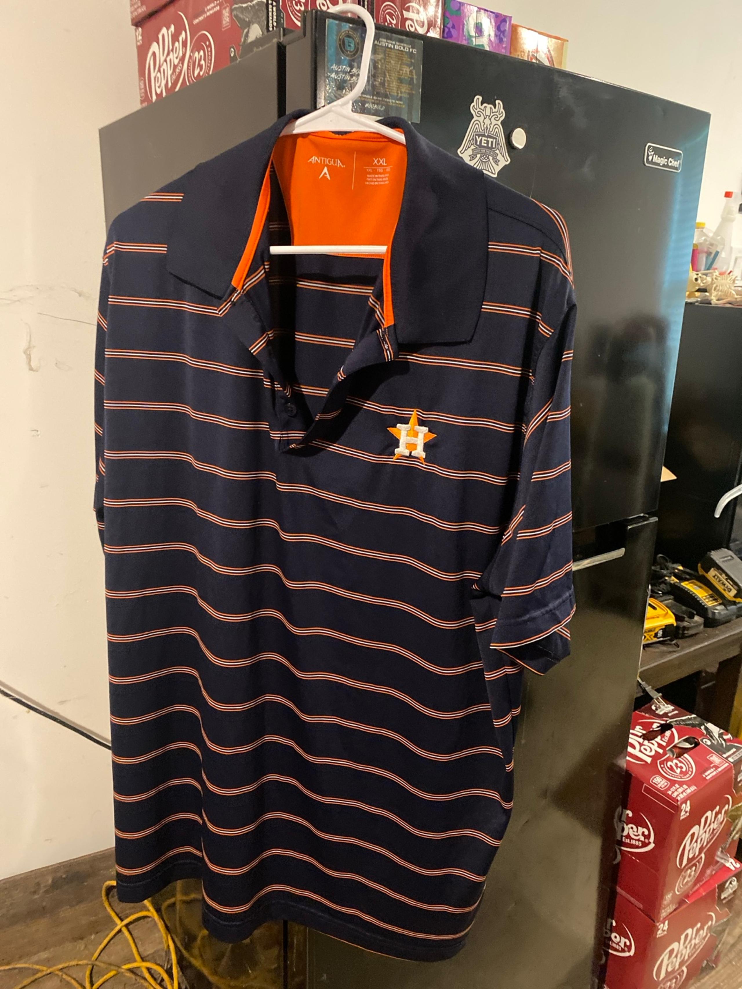 Houston Astros collared shirt