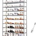 10-Tier Shoe Rack, Storage Organizer, 50