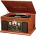 Victrola Nostalgic 6-in-1 Bluetooth Record Player & Multimedia Center with...