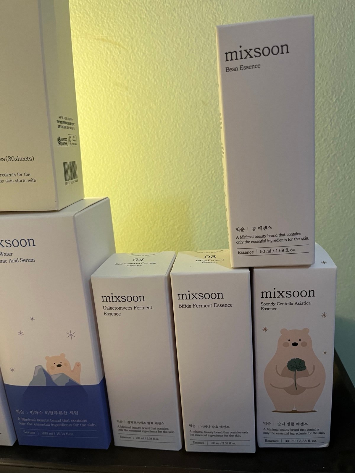Mixsoon Korean Skincare Brand set Bundle - detail