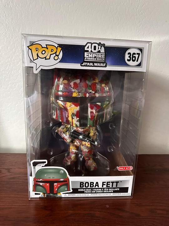 Boba Fett Funko Pop (custom and jumbo)