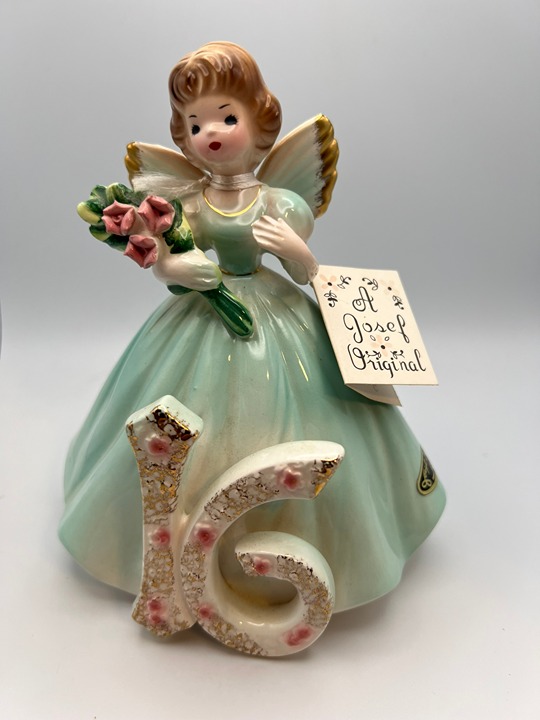 Vintage Josef Originals The Sixteenth Year Birthday Angel