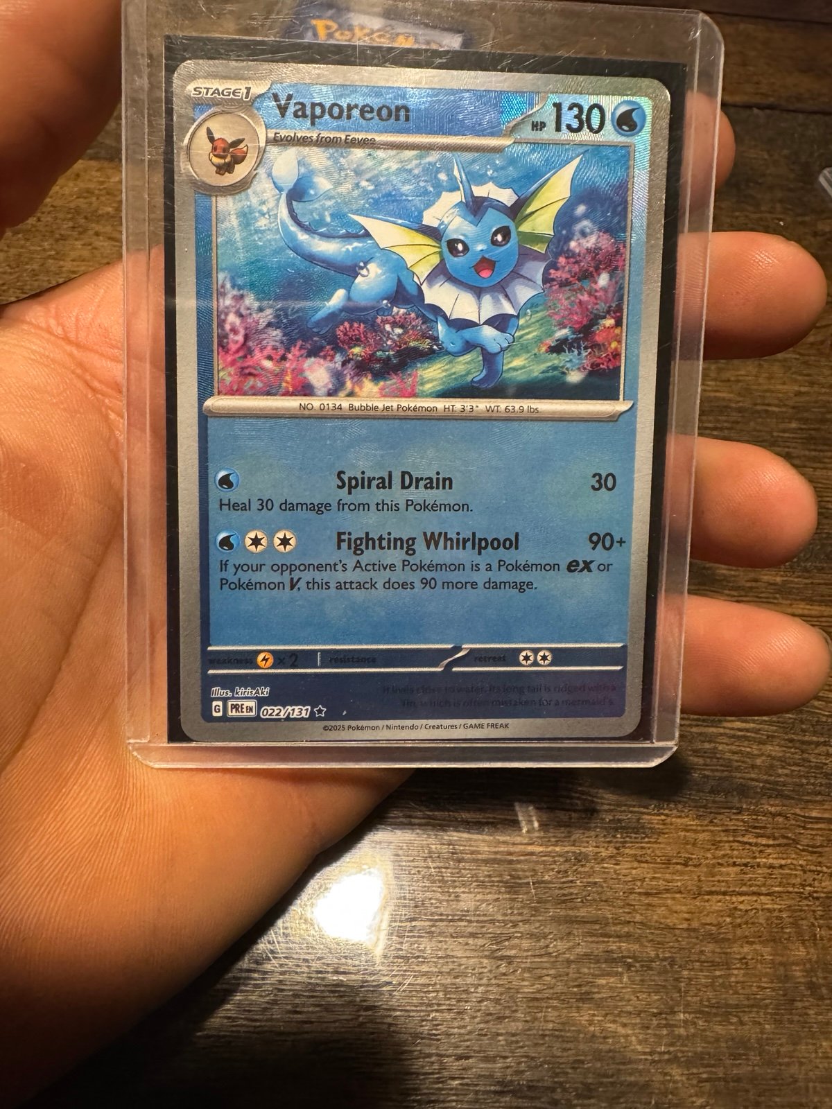 Vaporeon Masterball (PE)