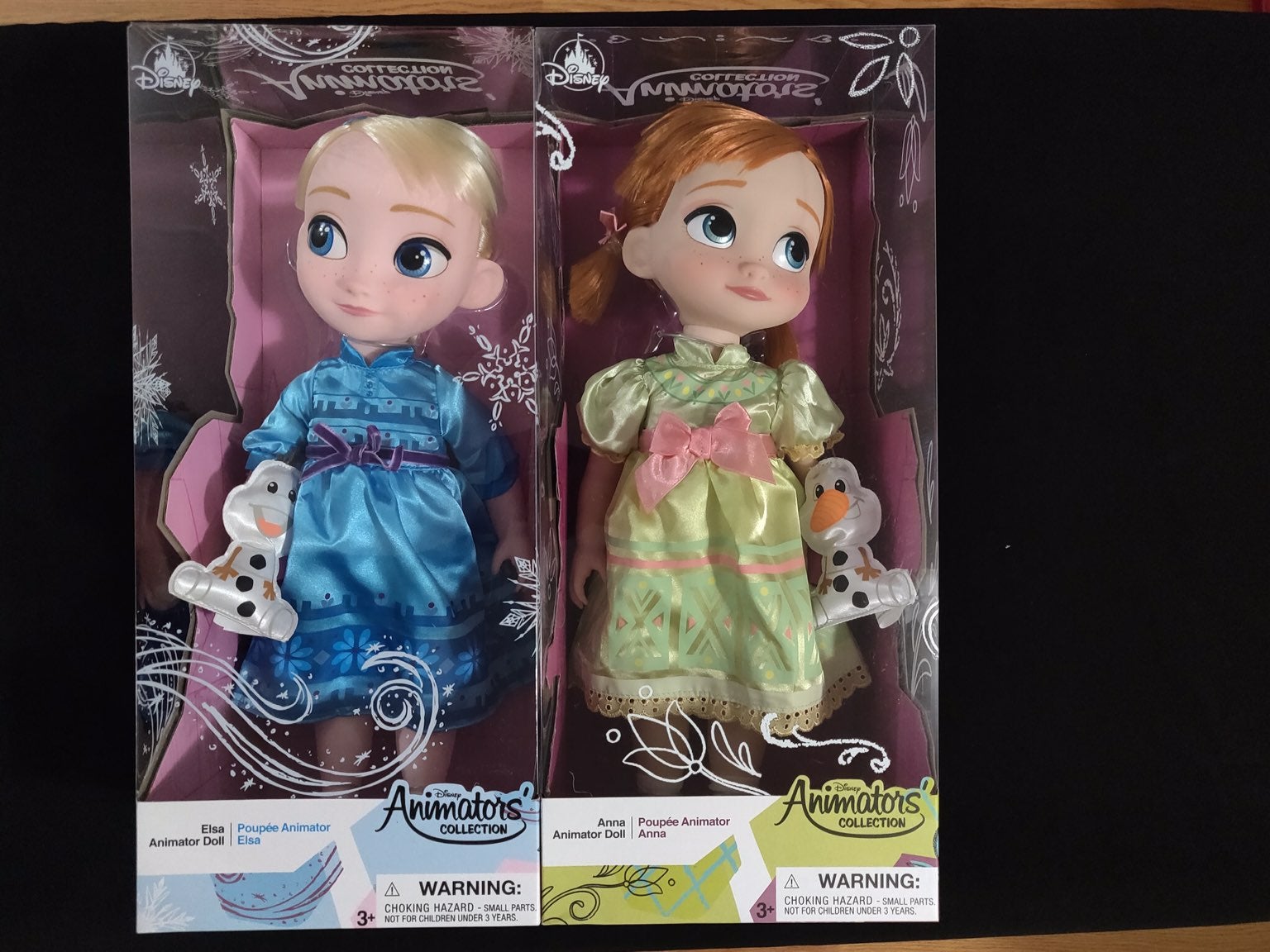 Animations doll Anna and Elsa