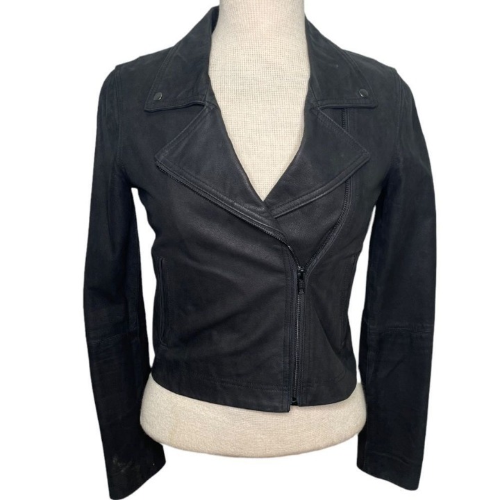 Leather Moto Jacket