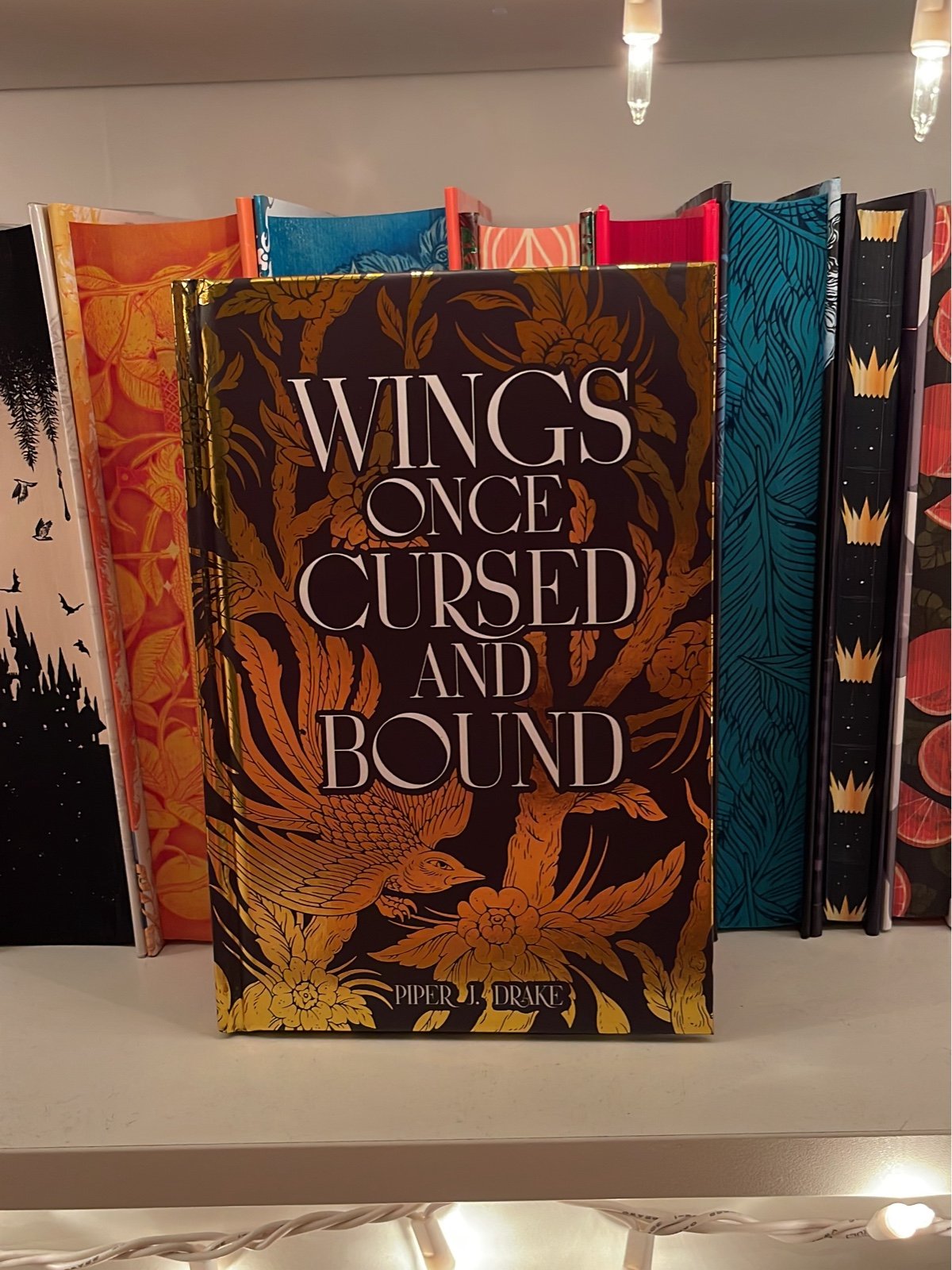 Wings once cursed and bound bookish box