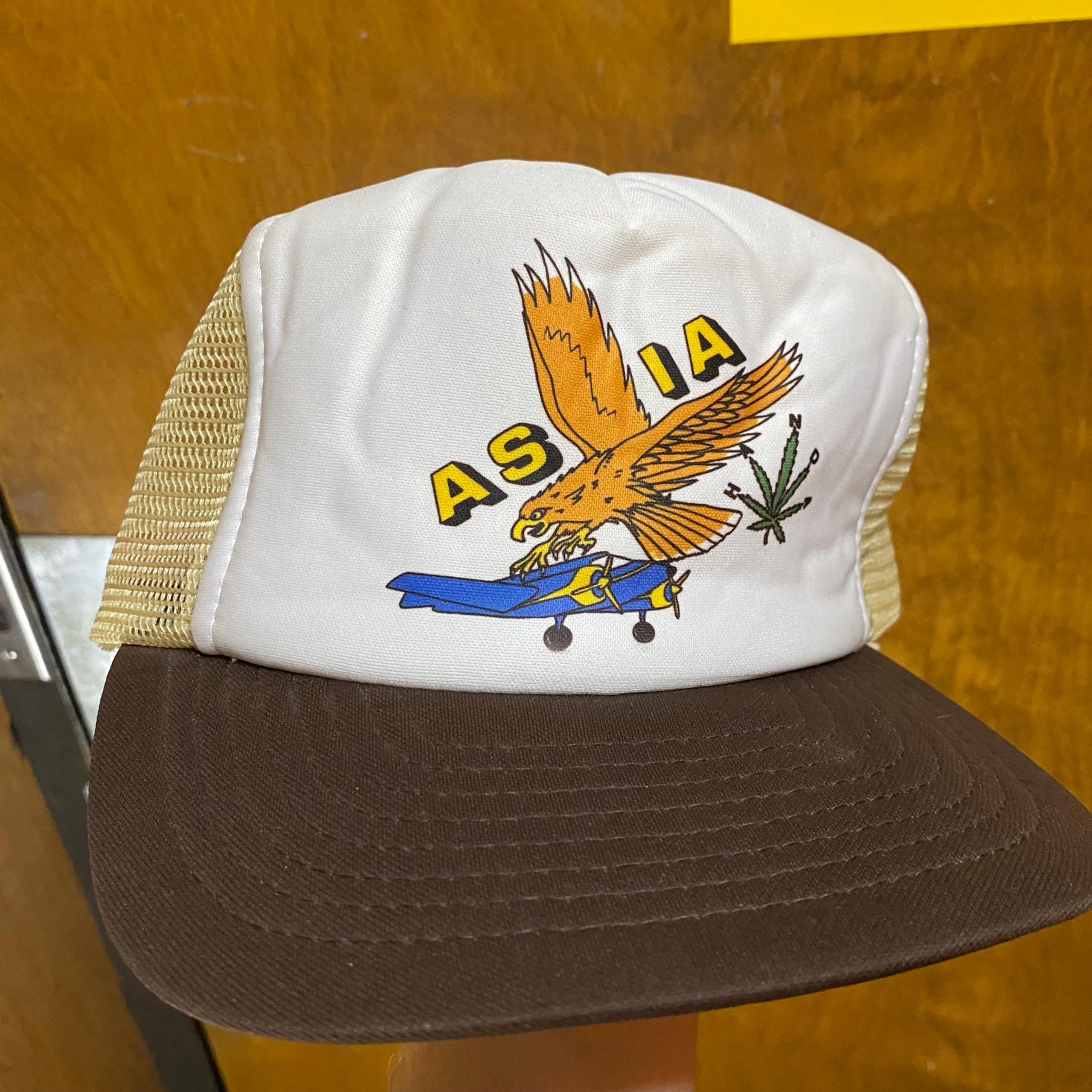 Vintage 1980s Asia Trucker Hat