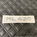 CHROME ML 430 Fit Mercedes Rear Trunk Emblems Logo Badge Letter Number 3M ML430