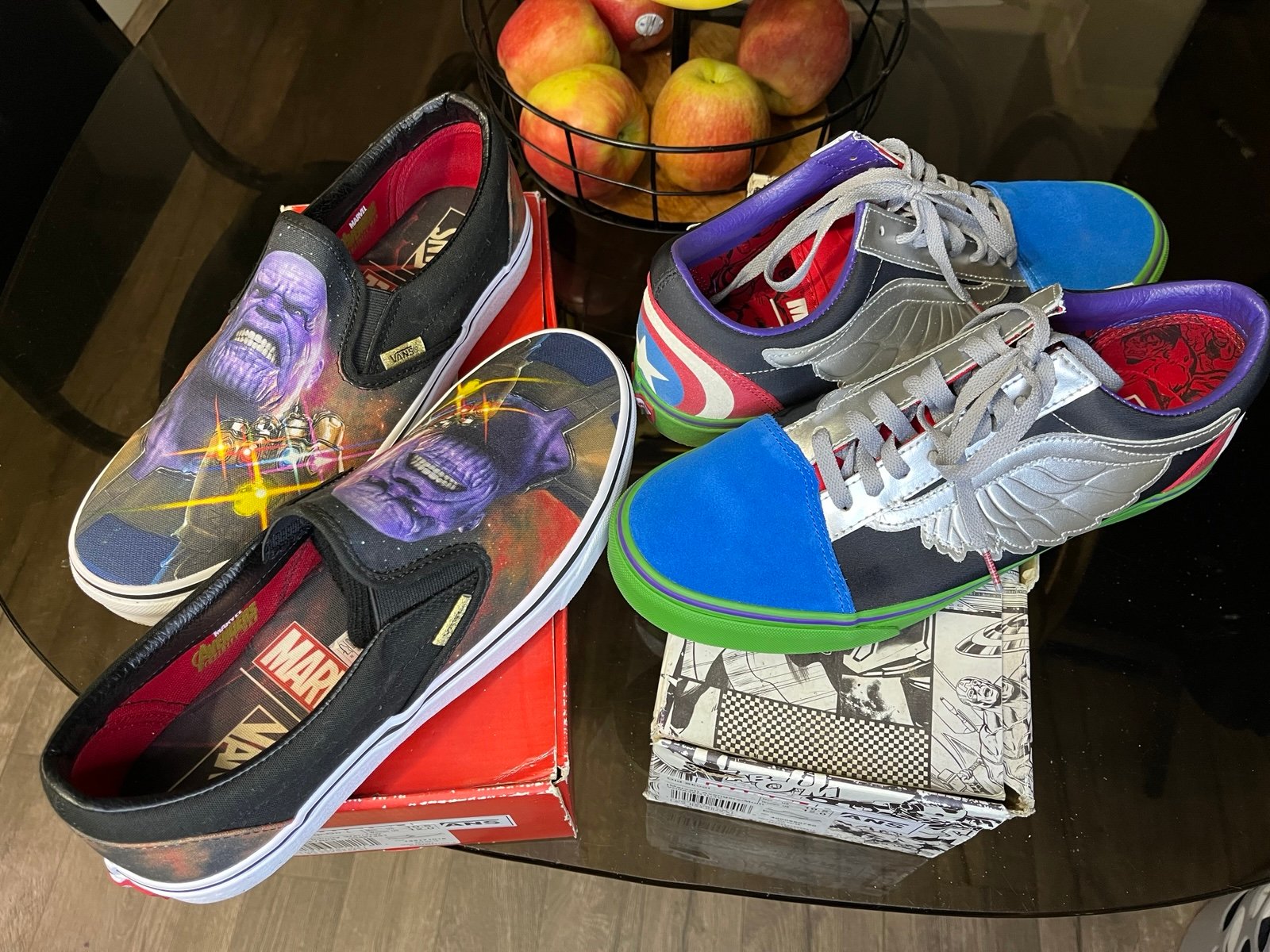 Vans X Marvel Bundle both size 10.5