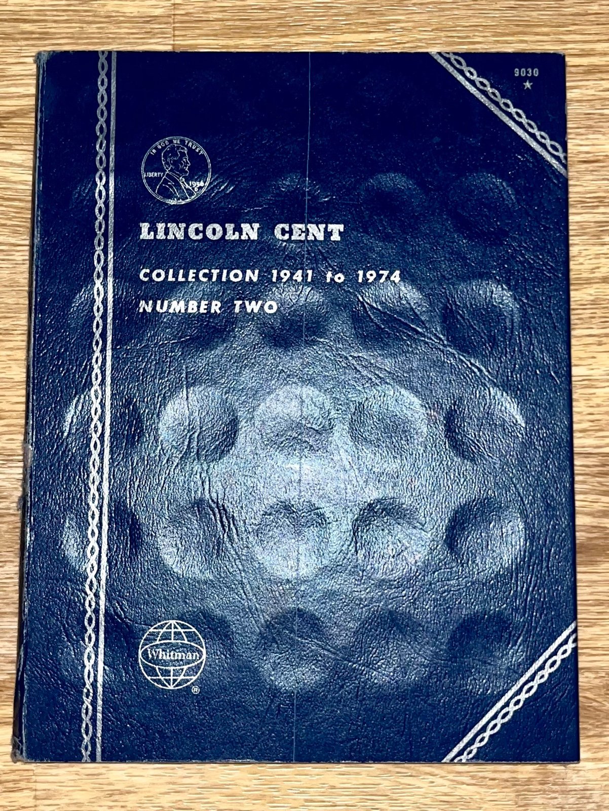 LINCOLN CENT COLLECTION 1941 10 1974 NUMBER TWO