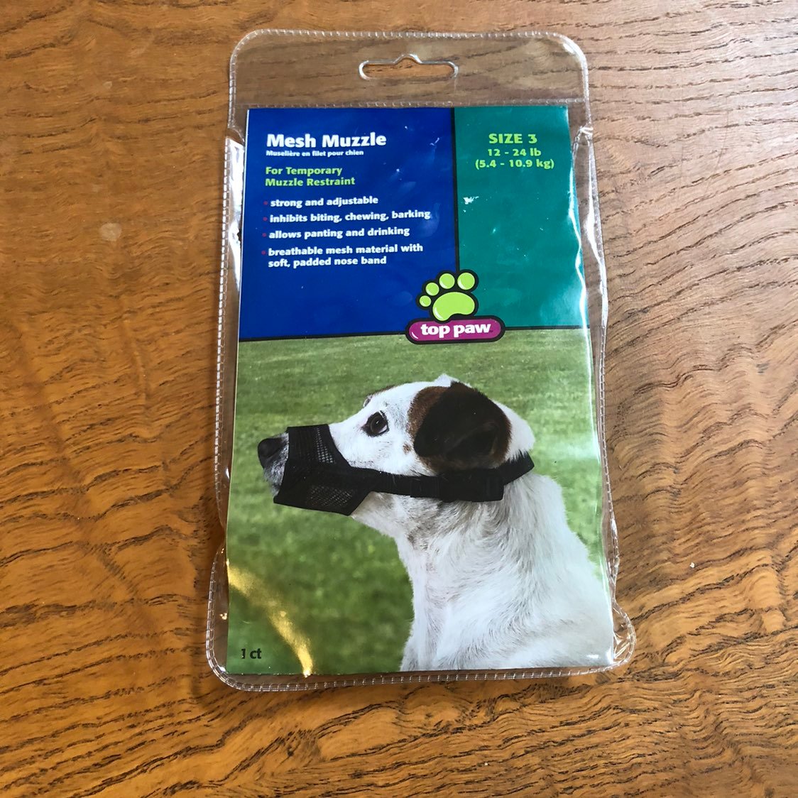 top paw muzzle