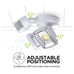 3x Home Zone Waterproof Outdoor flood li