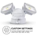3x Home Zone Waterproof Outdoor flood li