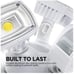 3x Home Zone Waterproof Outdoor flood li