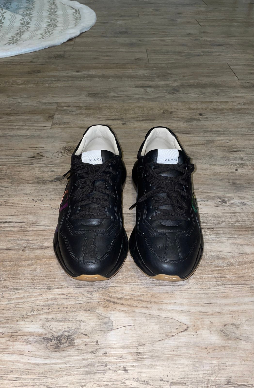 Gucci Rhyton Leather Sneaker