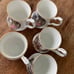Vintage Royal Windsor Bone China Tea Cup Set Courting Couple England