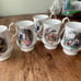 Vintage Royal Windsor Bone China Tea Cup Set Courting Couple England