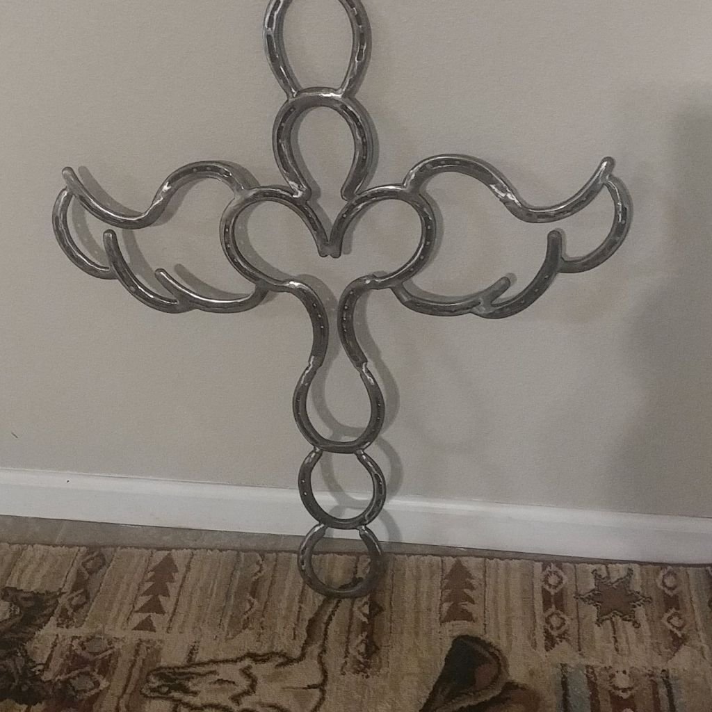 Angel themed cross