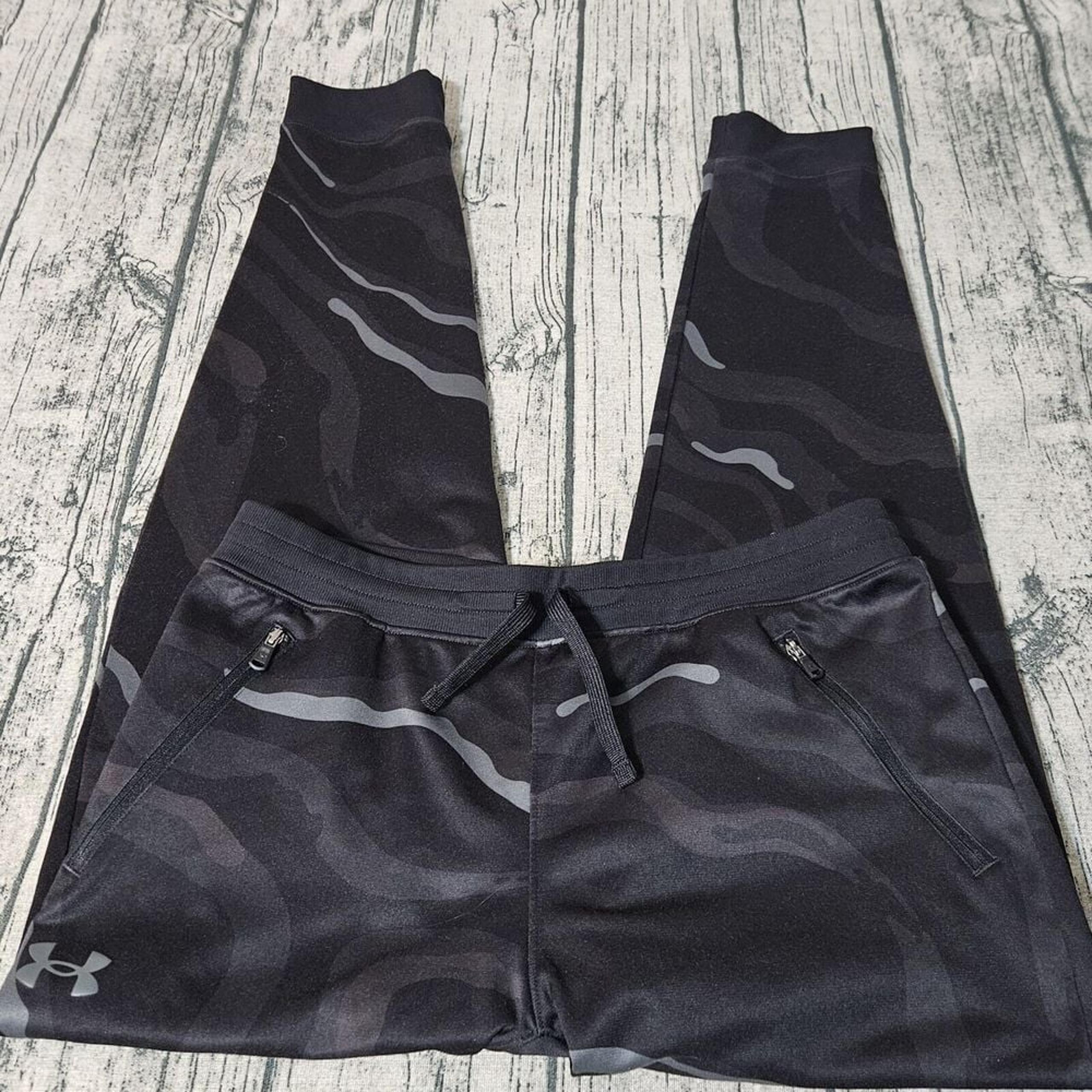 Under Armour Pants Womens 30-32 Waist Jogger Camo Pants Coldgear Workout 30x30