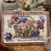 Basket of hydrangeas platter reproduction Artist caren heine