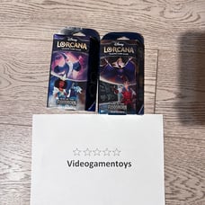 Disney Lorcana Rise of the Floodborn Starter Deck Trading Card Game Boxes