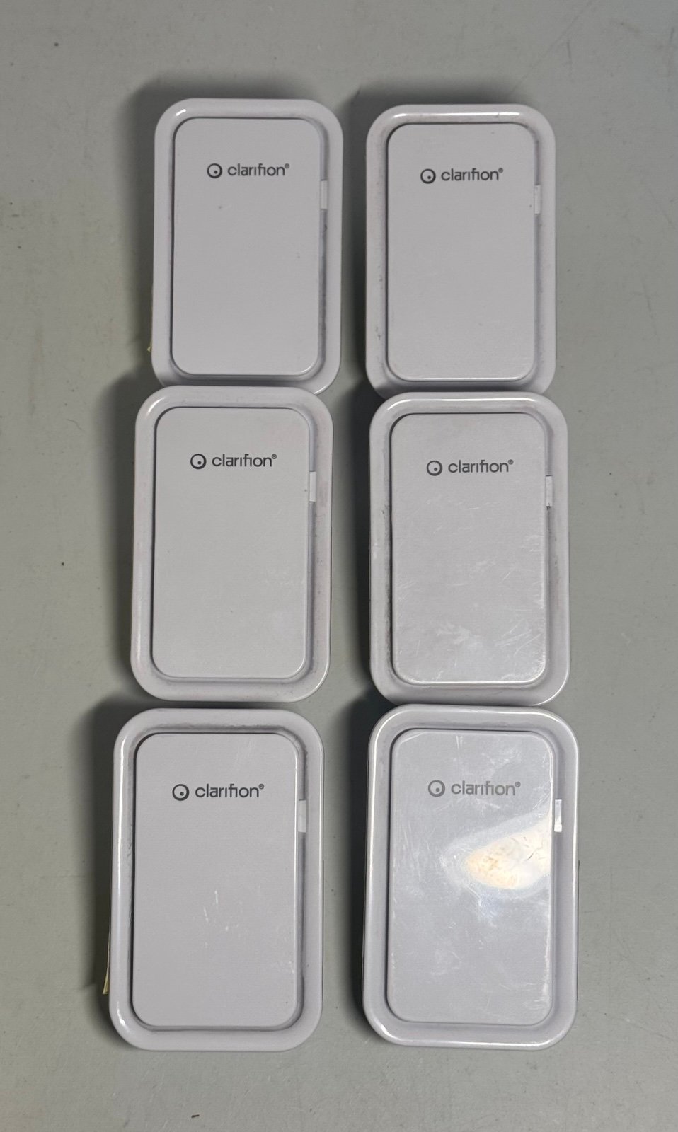 Clarifion GL-139 White Negative Ion Filterless Air Ionizers Plug-In 6-Pack