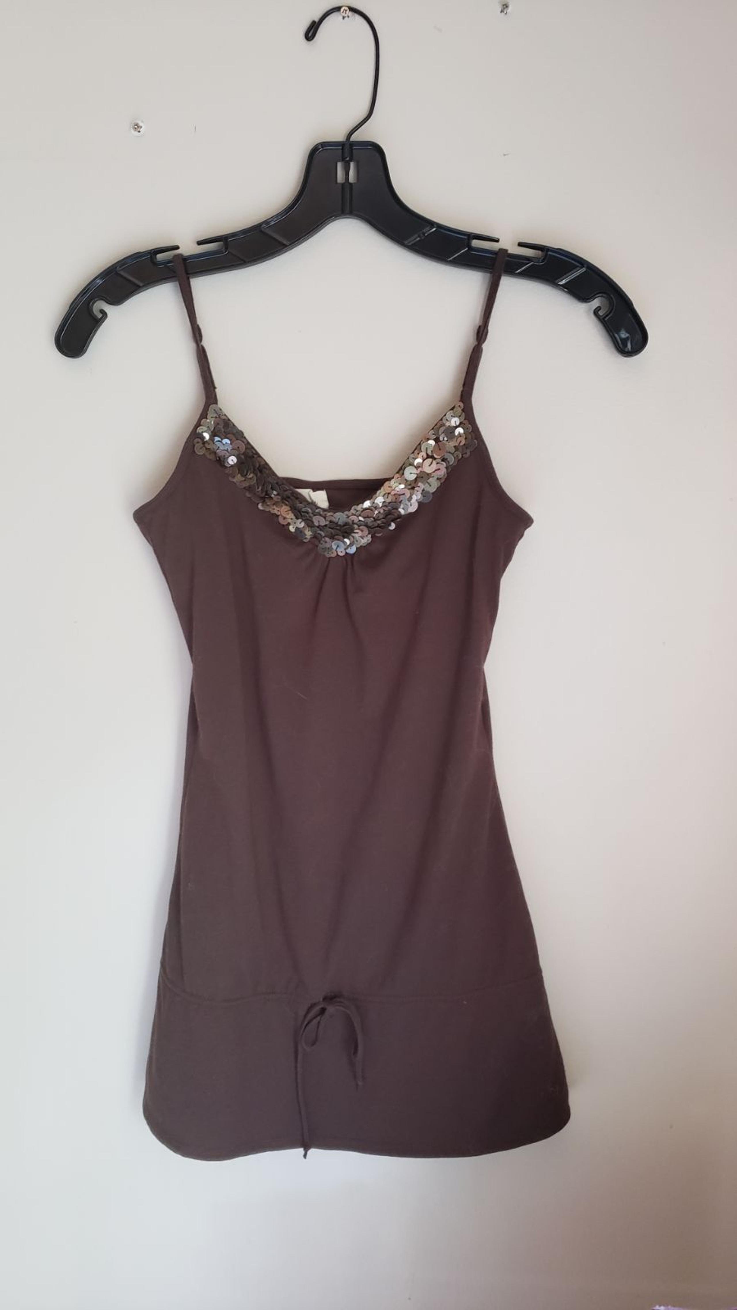 Abercrombie Fitch Tank Top Brown XS