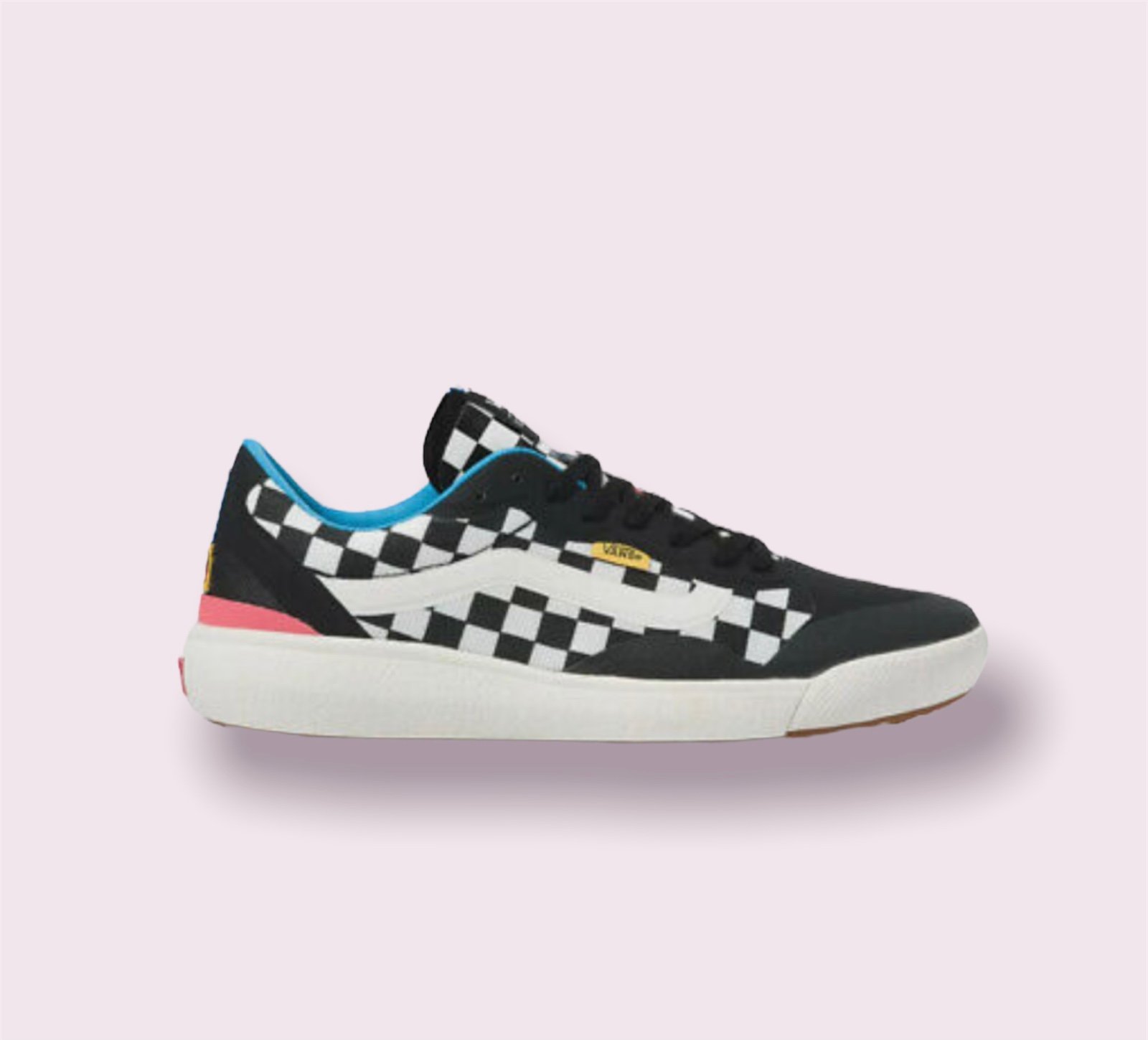 Vans X T&C UltraRange EXO Black/Multi-Check Sneakers Limited-Edition 2021