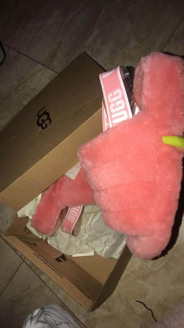 Ugg slides size 8 coral
