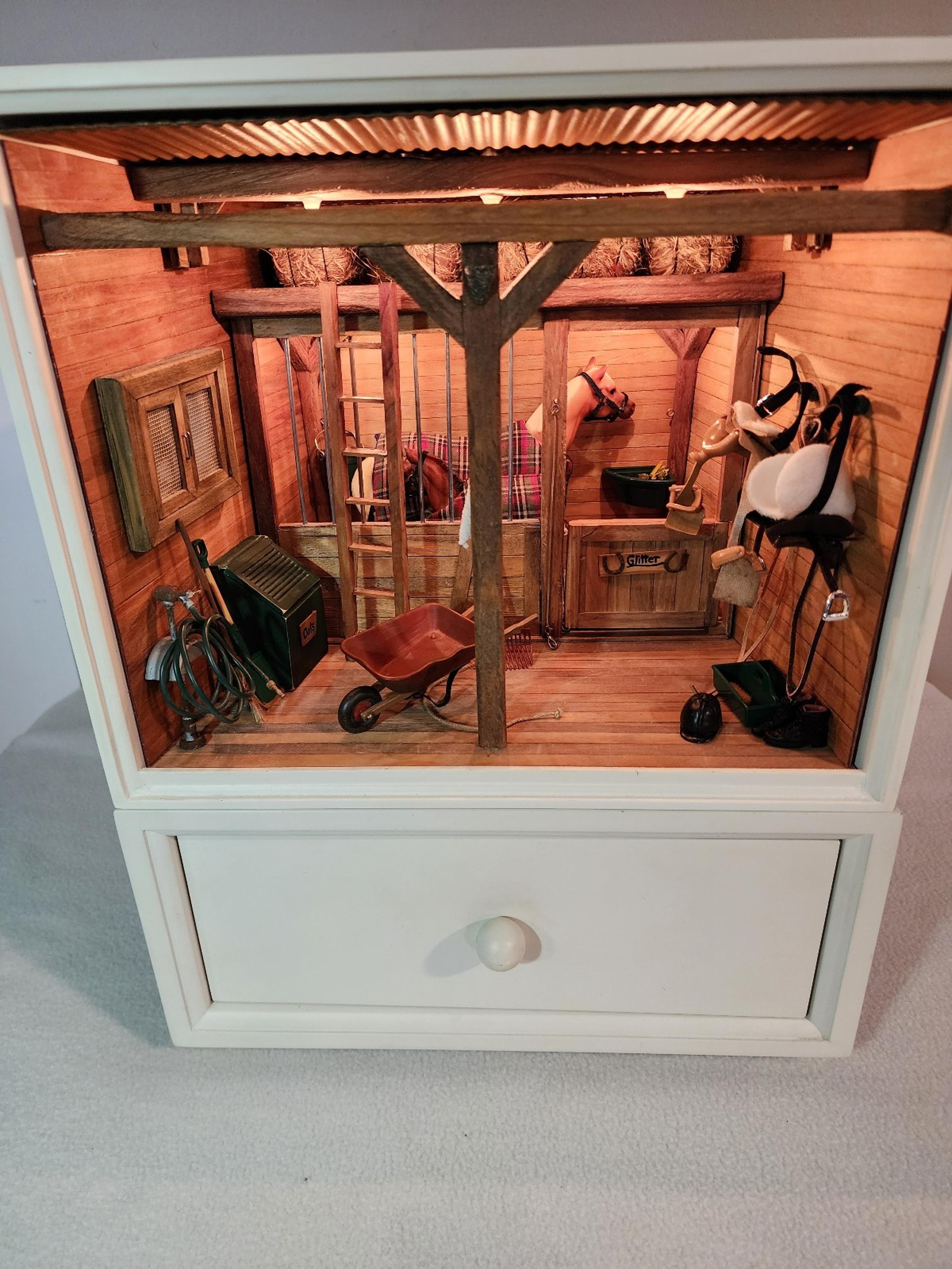 Vintage American Girl Horse Stable Bundle