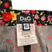 Vintage Dolce & Gabbana - Floral Print Straight Leg Pants