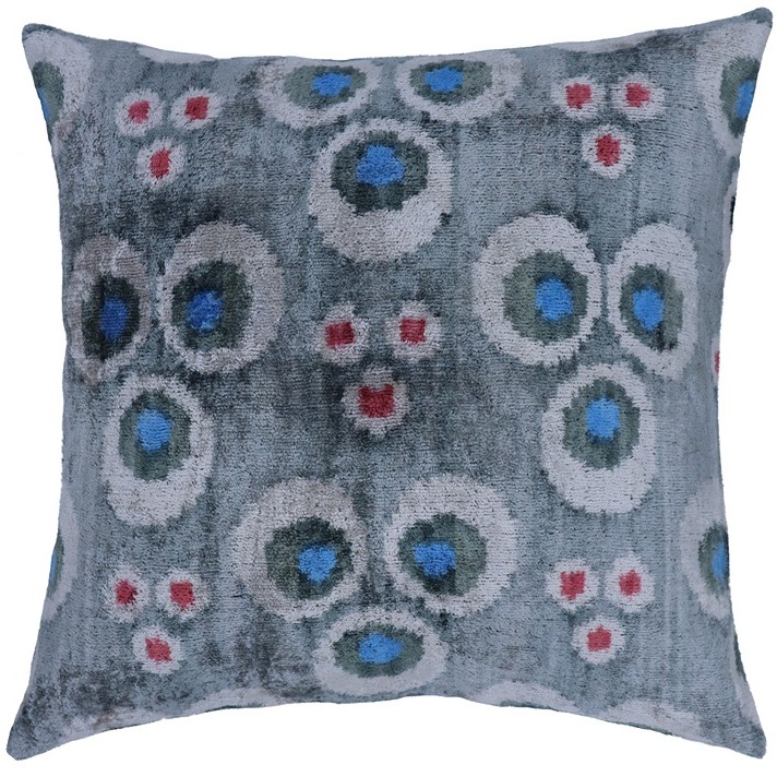 Canvello Luxury Gray Decorative Pillows - 16x16 Inch