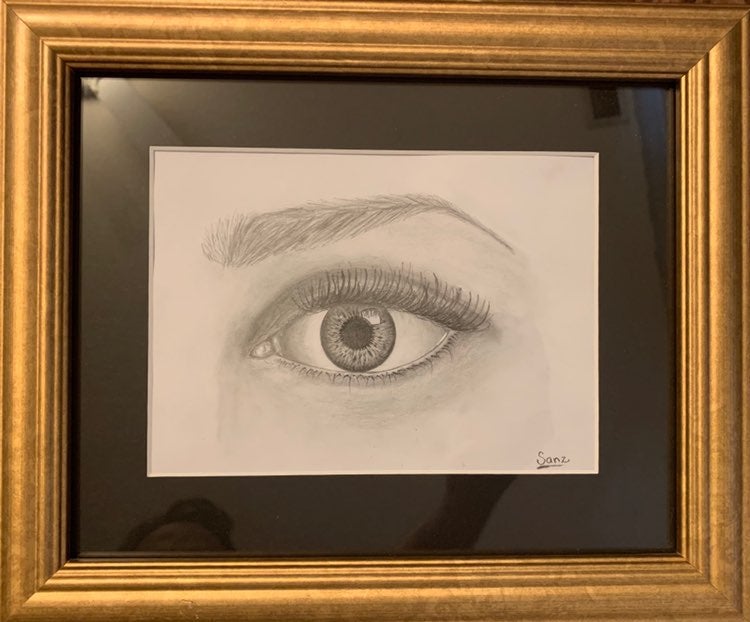 Drawing in graphite