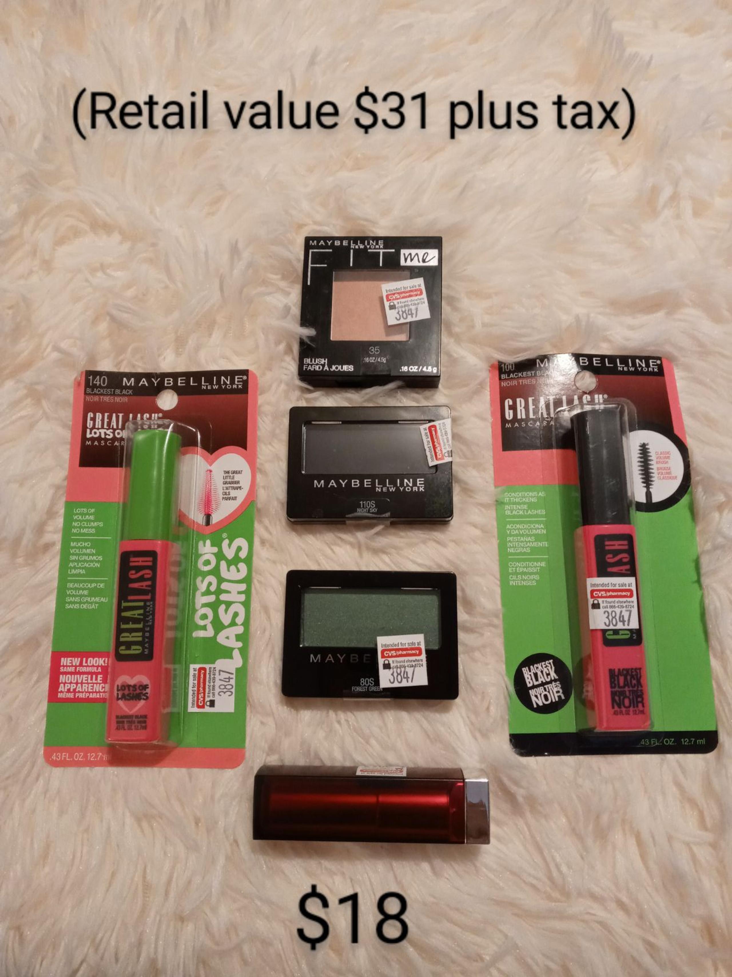 Maybelline make-up bundle