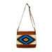 Myra Bag Handmade Star Shoulder Bag Upcycled Canvas & Cowhide Leather