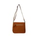 Myra Bag Handmade Star Shoulder Bag Upcycled Canvas & Cowhide Leather