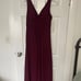 Levkoff Burgundy Bridesmaid Dress