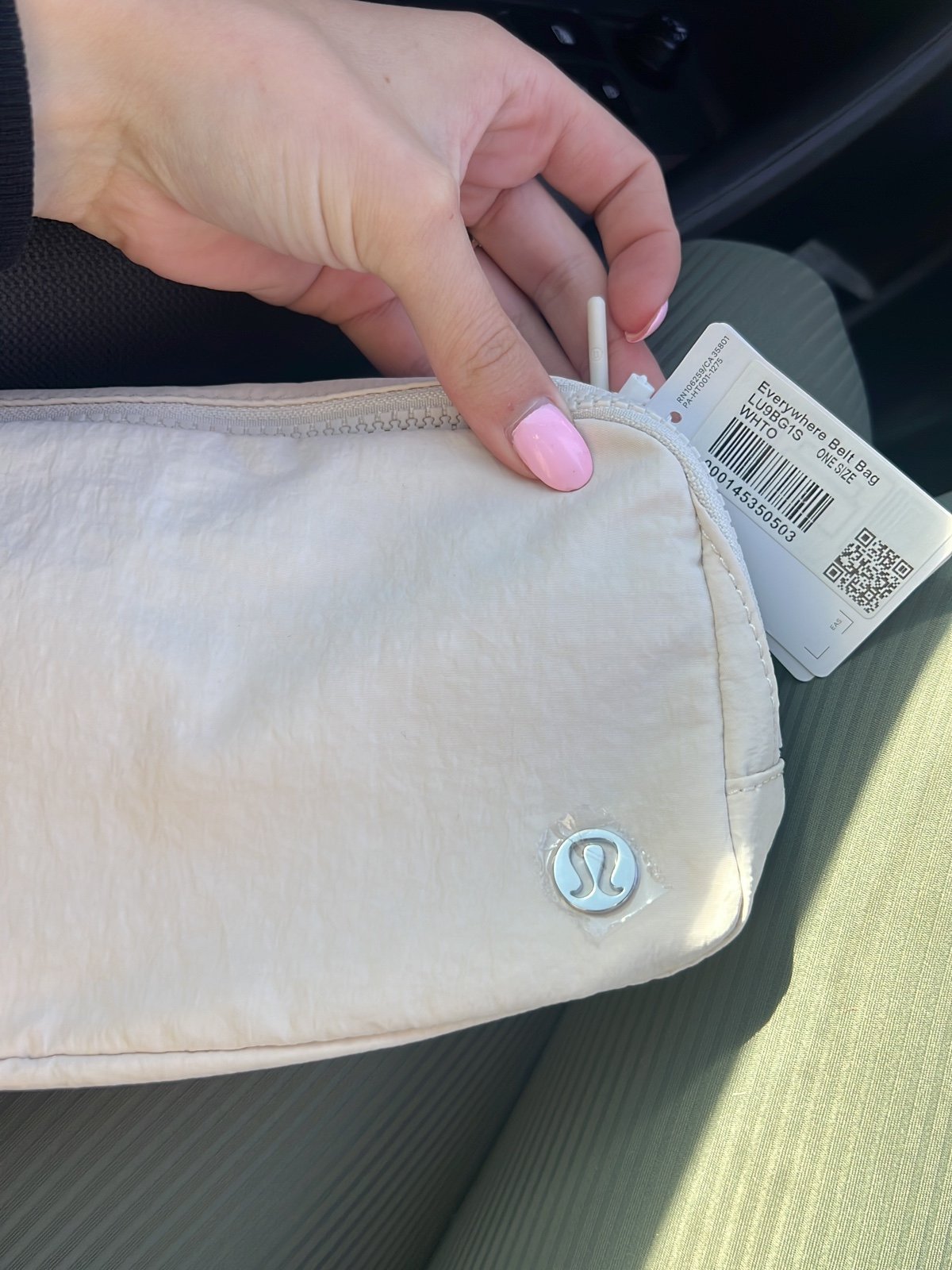 Lululemon Everywhere Belt Bag White opal