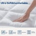 Soft Breathable Quilted Fitted Mattress Pad -5sz6