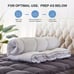 Soft Breathable Quilted Fitted Mattress Pad -5sz6