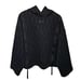 Nike Black Quilted Poncho Style Hoodie