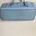 Coach Crossgrain Leather Laptop Tote Baby Blue