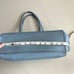 Coach Crossgrain Leather Laptop Tote Baby Blue