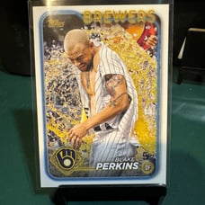 2024 Topps Series 2 Blake Perkins Golden Mirror SSP