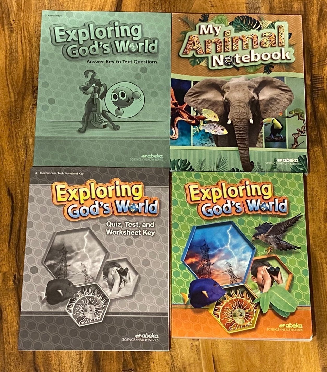 NEW Abeka Exploring God’s World & My Animal Notebook, 82