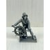 Vintage Jennings Bros Fisherman's Bronze Bookend Statue Leonard Craske 2653